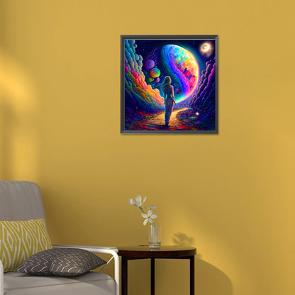 Dream Rainbow World - Full Round Drill Diamond Painting 30*30CM