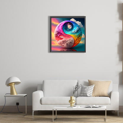 Dream Rainbow World - Full Round Drill Diamond Painting 30*30CM