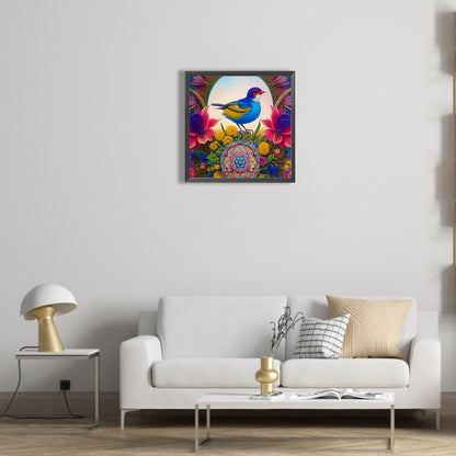 Pigeons And Birds - Full Round Drill Diamond Painting 30*30CM