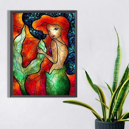 Mermaid - Full Square Drill Diamond Painting 30*40CM