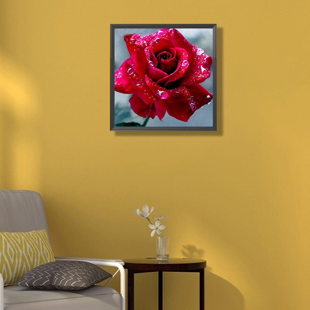 Roses - Full Square Drill Diamond Painting 40*40CM