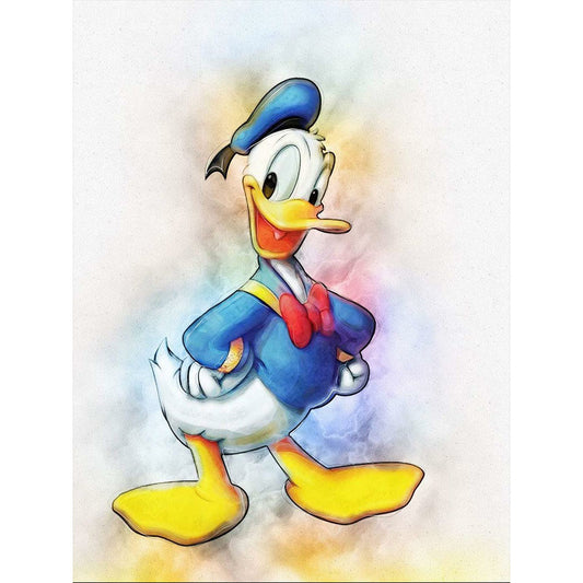 Donald Duck - Full Round Drill Diamond Painting 30*40CM