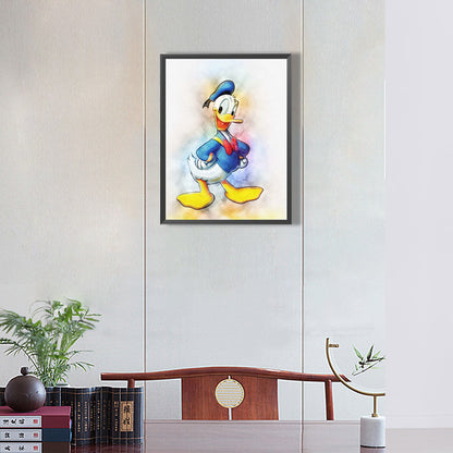 Donald Duck - Full Round Drill Diamond Painting 30*40CM