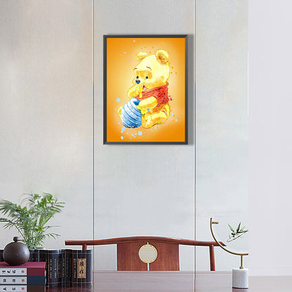 Winnie The Pooh - Full Round Drill Diamond Painting 30*40CM