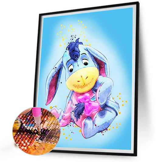 Eeyore - Full Round Drill Diamond Painting 30*40CM