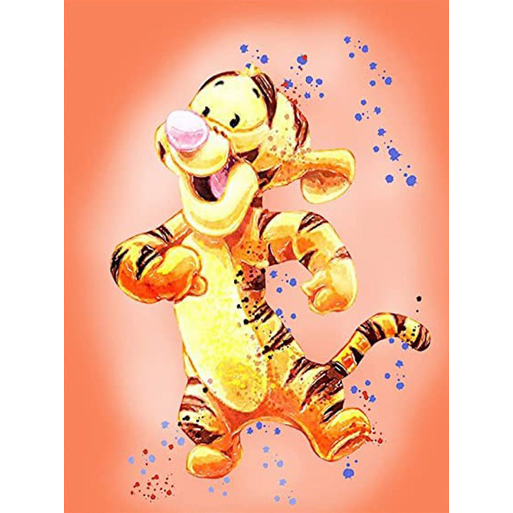 Tigger - Full Round Drill Diamond Painting 30*40CM