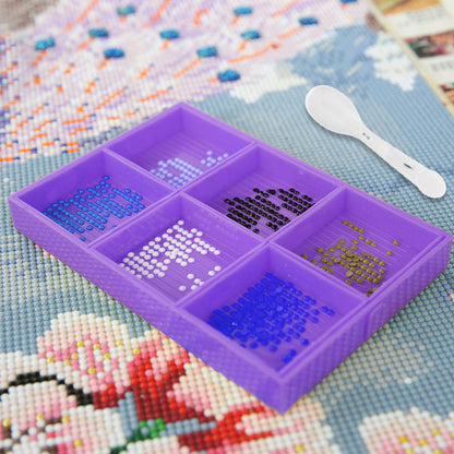 Diamond Embroidery Large Tray Silica Gel Rhinestone Capacity Plate DIY Big Tools