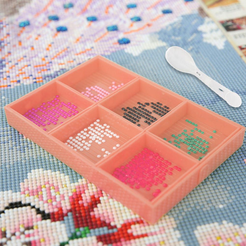 Diamond Embroidery Large Tray Silica Gel Rhinestone Capacity Plate DIY Big Tools