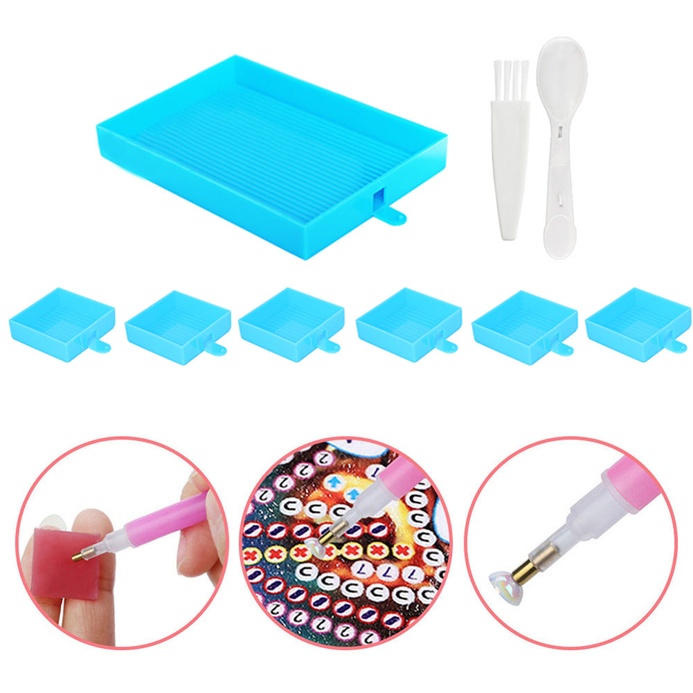 5D Diamond Painting Accessories Kits DIY Art Crafts Beads Rhinestone Tray Sorter