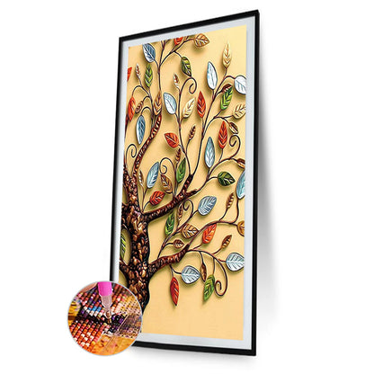 Rich Tree - Full Round Drill Diamond Painting 45*85CM