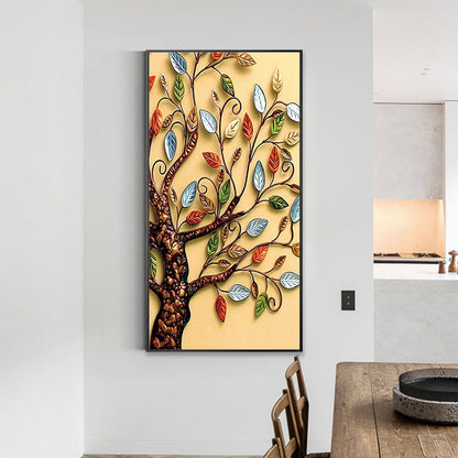 Rich Tree - Full Round Drill Diamond Painting 45*85CM