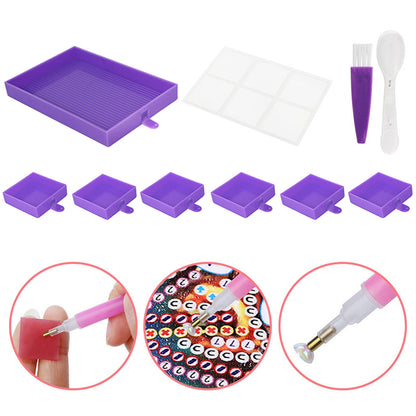 5D Diamond Painting Accessories Kits DIY Art Crafts Beads Rhinestone Tray Sorter