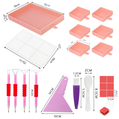 5D Diamond Painting Accessories Kits DIY Art Crafts Beads Rhinestone Tray Sorter