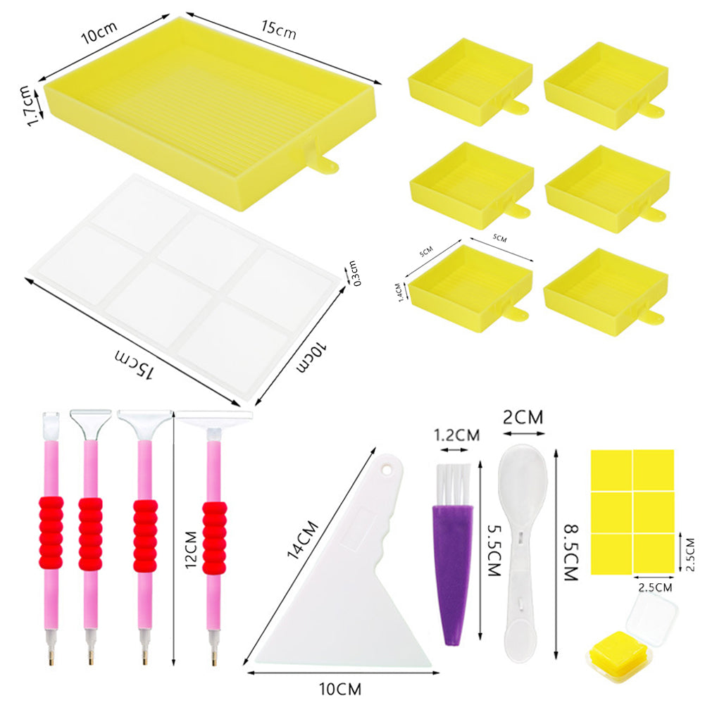 5D Diamond Painting Accessories Kits DIY Art Crafts Beads Rhinestone Tray Sorter