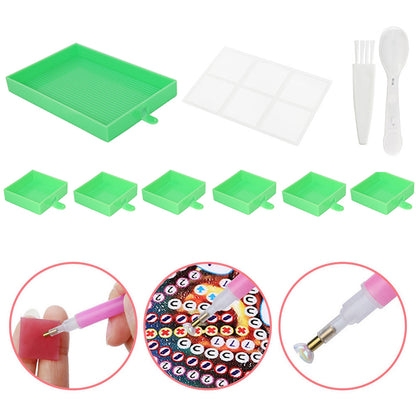 5D Diamond Painting Accessories Kits DIY Art Crafts Beads Rhinestone Tray Sorter