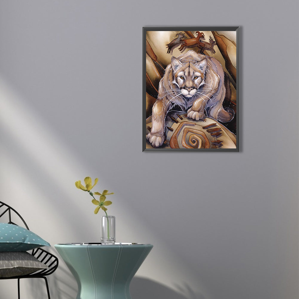 Tiger - Full Square Drill Diamond Painting 40*50CM