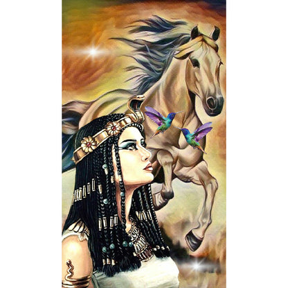 Horse - Full Round Drill Diamond Painting 40*70CM