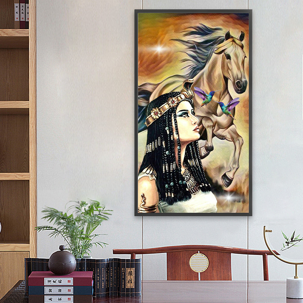 Horse - Full Round Drill Diamond Painting 40*70CM