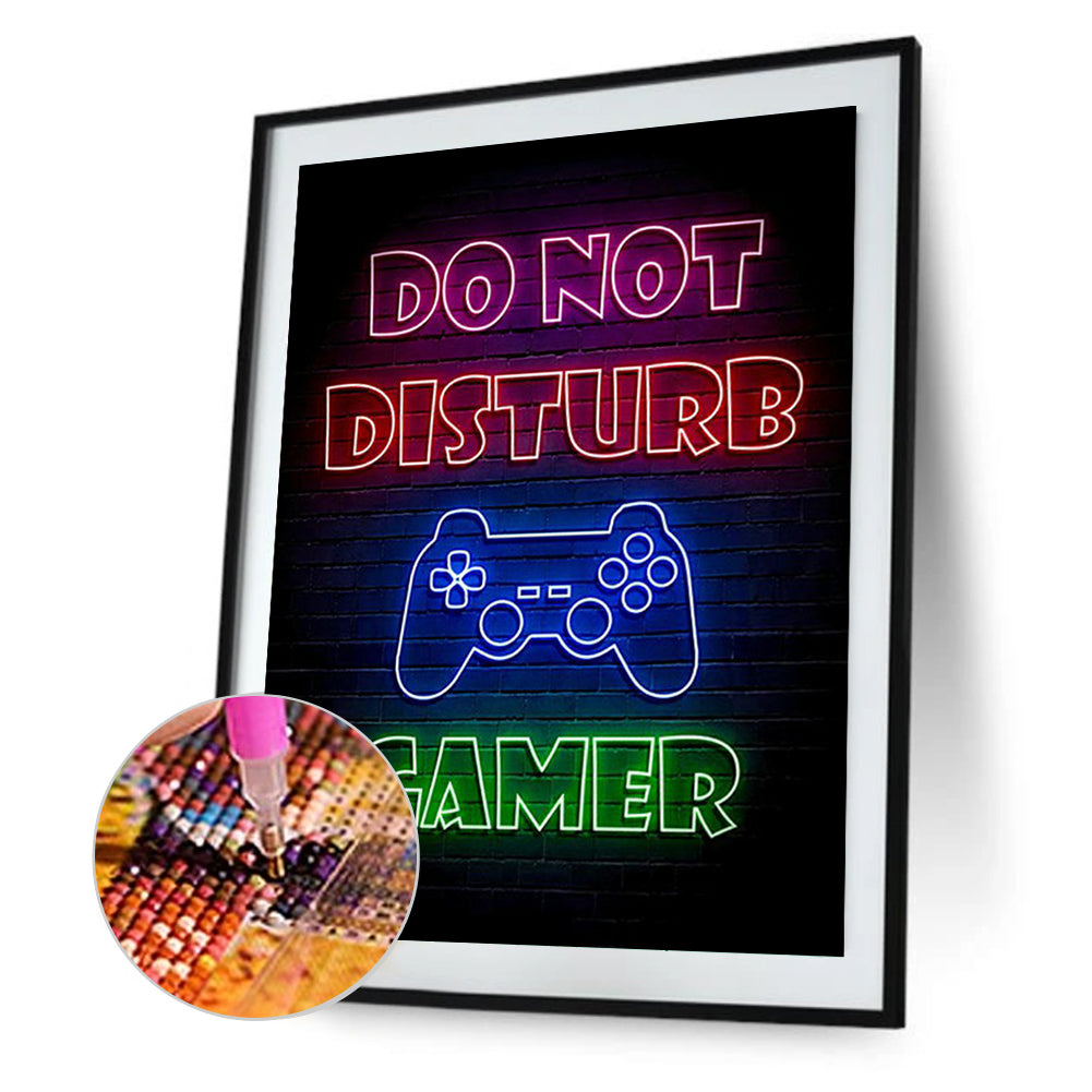 Neon Game - Full Round Drill Diamond Painting 50*60CM