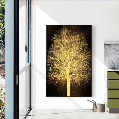 Golden Tree - Full Square Drill Diamond Painting 45*70CM