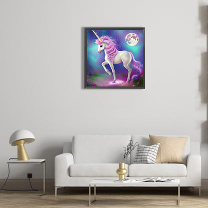 Elf Unicorn - Full Round Drill Diamond Painting 30*30CM