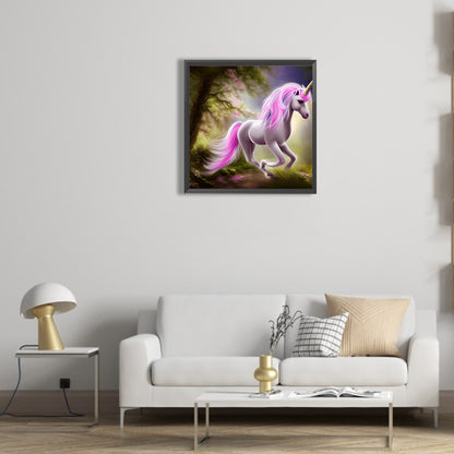 Elf Unicorn - Full Round Drill Diamond Painting 30*30CM