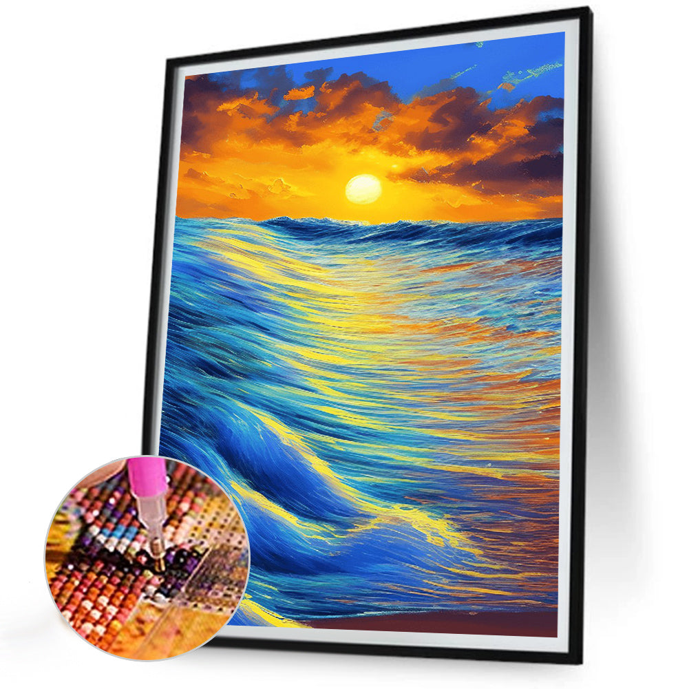 Coconut Beach - Full Round Drill Diamond Painting 30*40CM