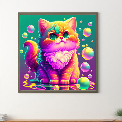 Color Kitten - Full Round Drill Diamond Painting 30*30CM