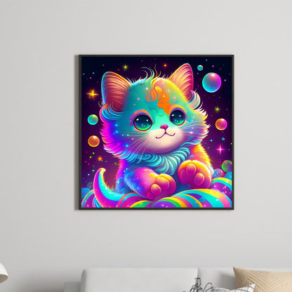 Color Kitten - Full Round Drill Diamond Painting 30*30CM