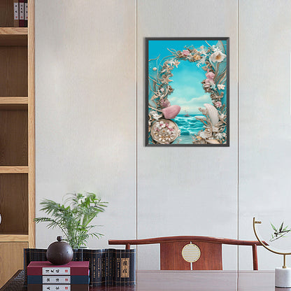 Dream Beach Shells - Full Round Drill Diamond Painting 30*40CM