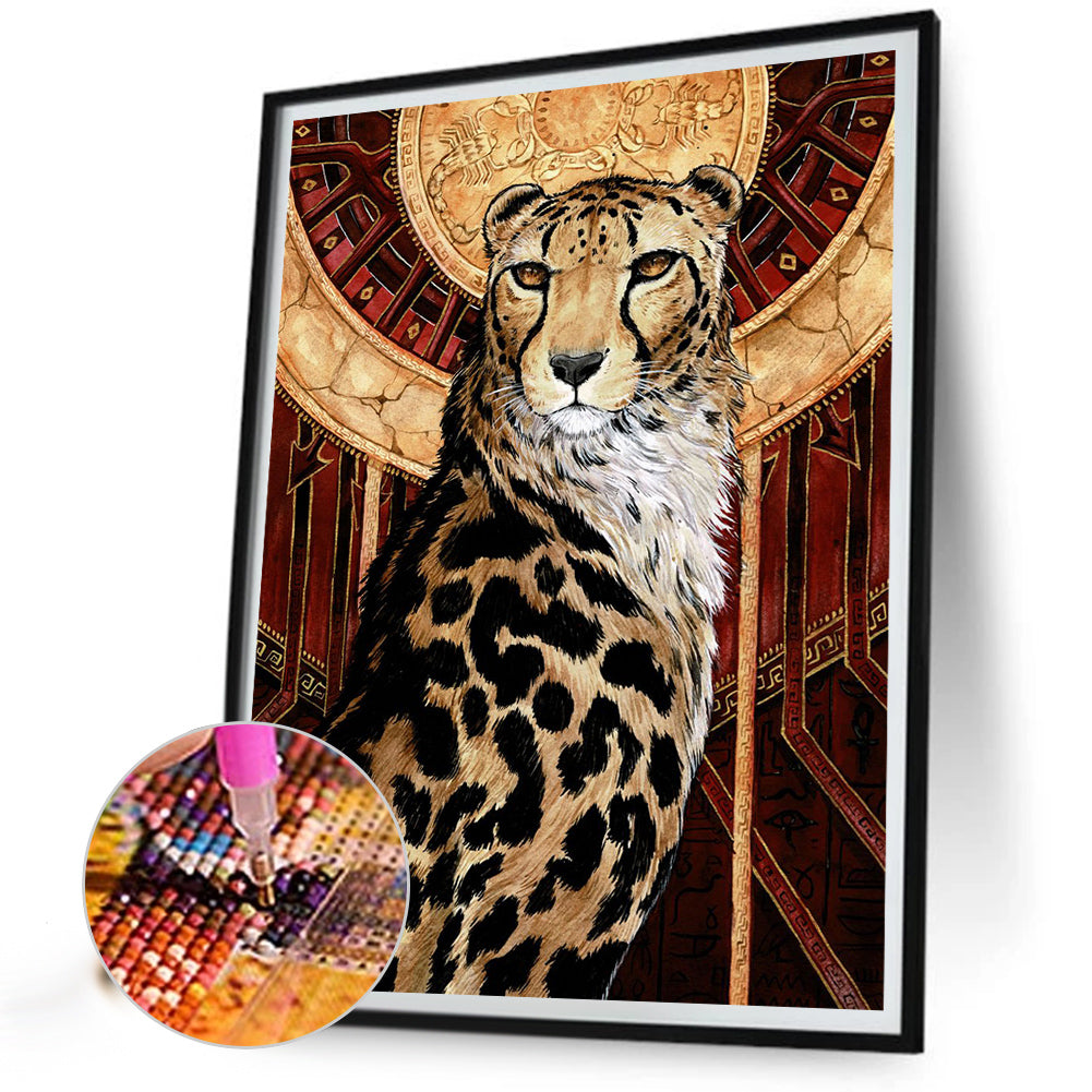 Leopard - Full Round Drill Diamond Painting 30*40CM