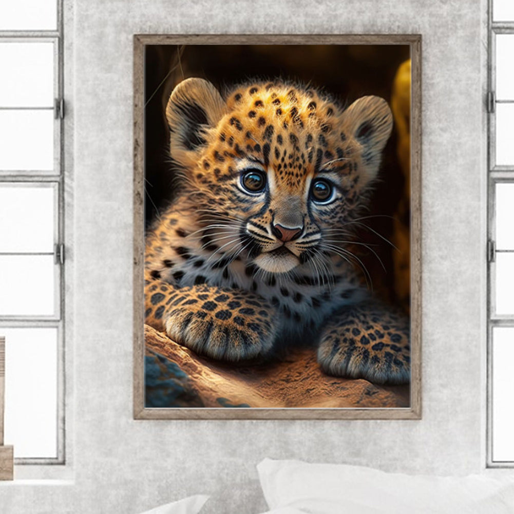 Cheetah - Full Square Drill Diamond Painting 30*40CM