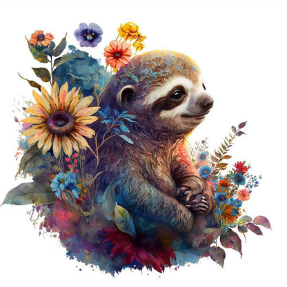 Sloth - Full Round Drill Diamond Painting 30*30CM