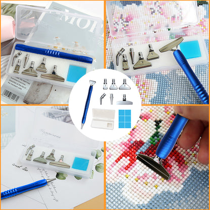 DIY 5D Diamond Painting Pen with Diamonds Accessories Point Drill Pen Set