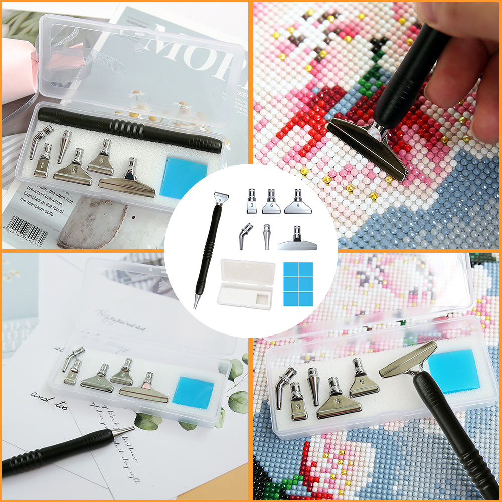 DIY 5D Diamond Painting Pen with Diamonds Accessories Point Drill Pen Set