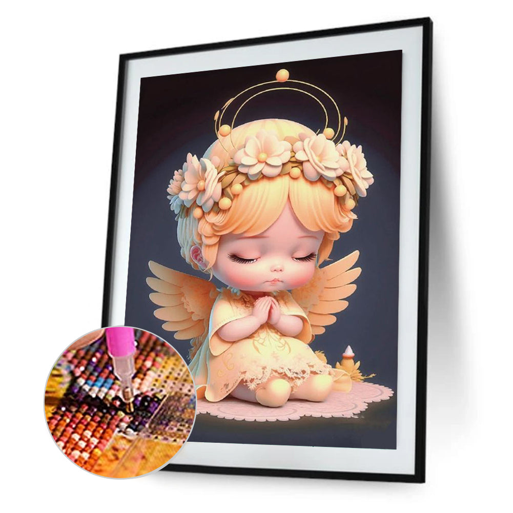 Angel Doll - Full Square Drill Diamond Painting 30*40CM