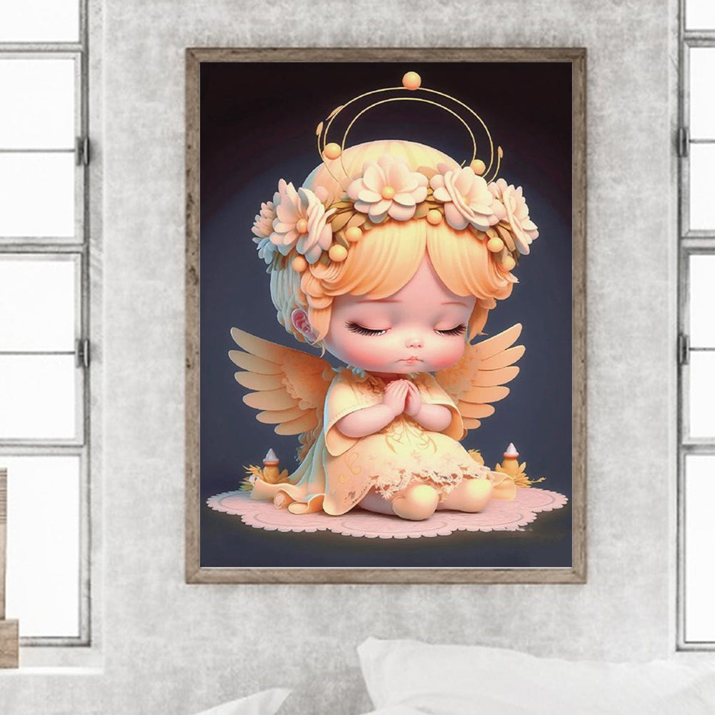 Angel Doll - Full Square Drill Diamond Painting 30*40CM