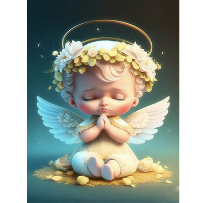 Angel Doll - Full Square Drill Diamond Painting 30*40CM