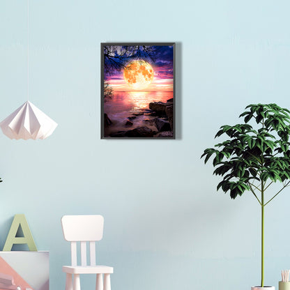 First Month - Full Round Drill Diamond Painting 30*40CM