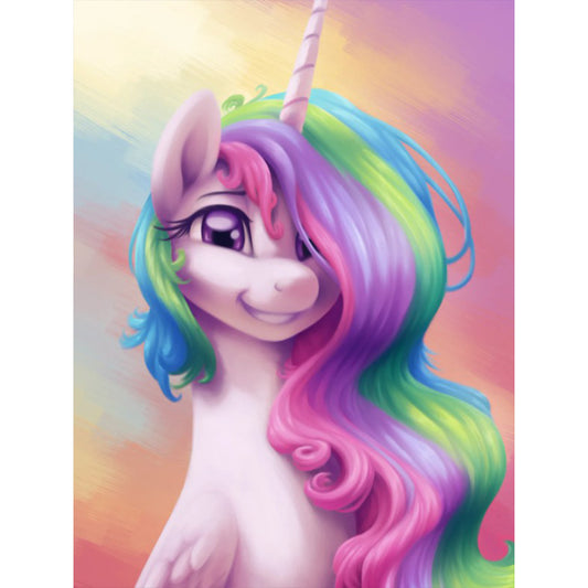 Handsome Cosmic Princess - Full Round Drill Diamond Painting 30*40CM