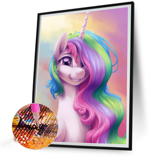 Handsome Cosmic Princess - Full Round Drill Diamond Painting 30*40CM