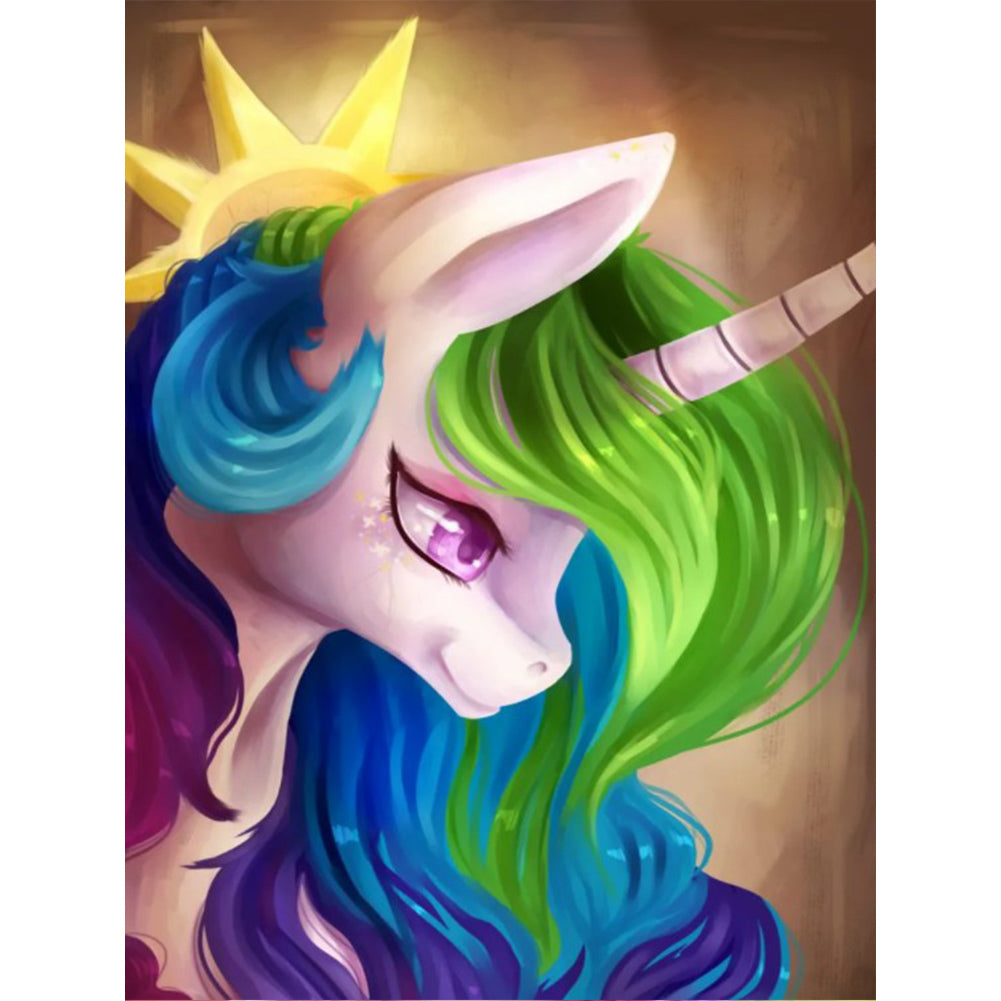 Joyful Cosmic Princess - Full Round Drill Diamond Painting 30*40CM