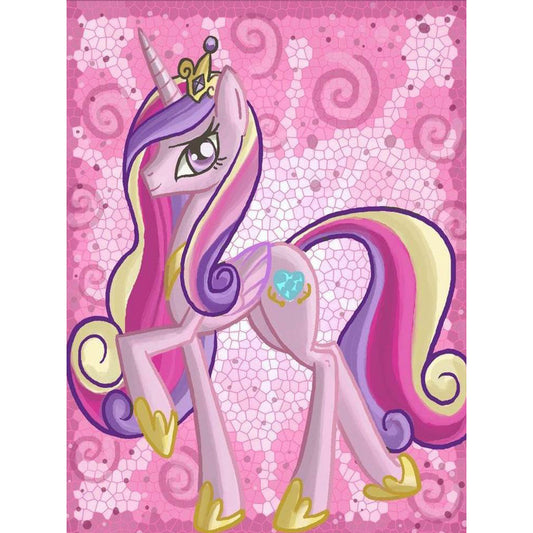 Cadance Princess Walking - Full Round Drill Diamond Painting 30*40CM