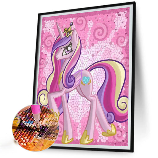 Cadance Princess Walking - Full Round Drill Diamond Painting 30*40CM