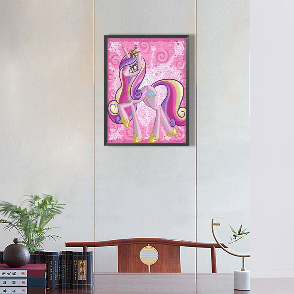 Cadance Princess Walking - Full Round Drill Diamond Painting 30*40CM