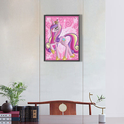 Cadance Princess Walking - Full Round Drill Diamond Painting 30*40CM