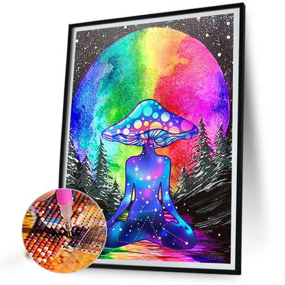 Hallucinogenic Mushrooms - Full Round Drill Diamond Painting 30*40CM