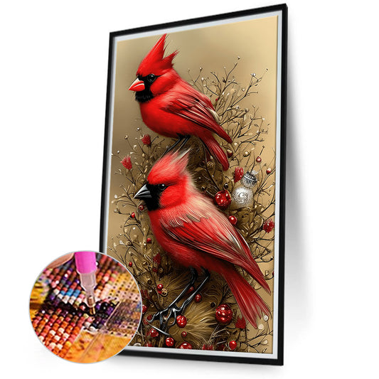 Cardinal - Full Round Drill Diamond Painting 40*70CM