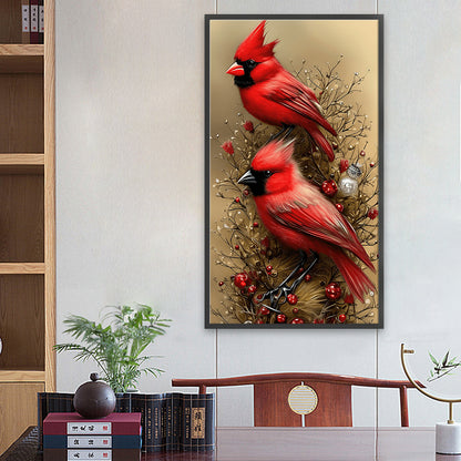 Cardinal - Full Round Drill Diamond Painting 40*70CM
