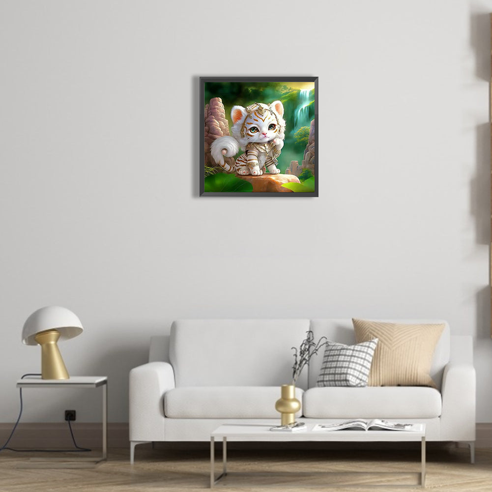 Animals In The Jungle - Full Round Drill Diamond Painting 30*30CM